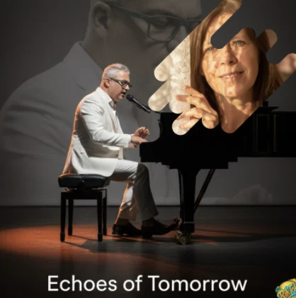 Echoes of Tomorrow — RikTok-muziekvisual met pianist en portret